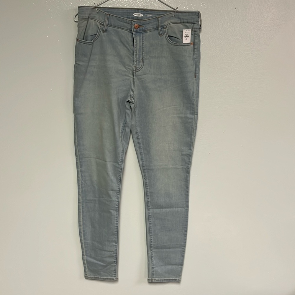 Skinny jeans size 12 tall